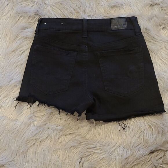 American eagle black hi rise shortie size 2‎ - Picture 5 of 6